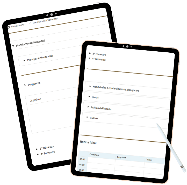 Primeiro Plano Template